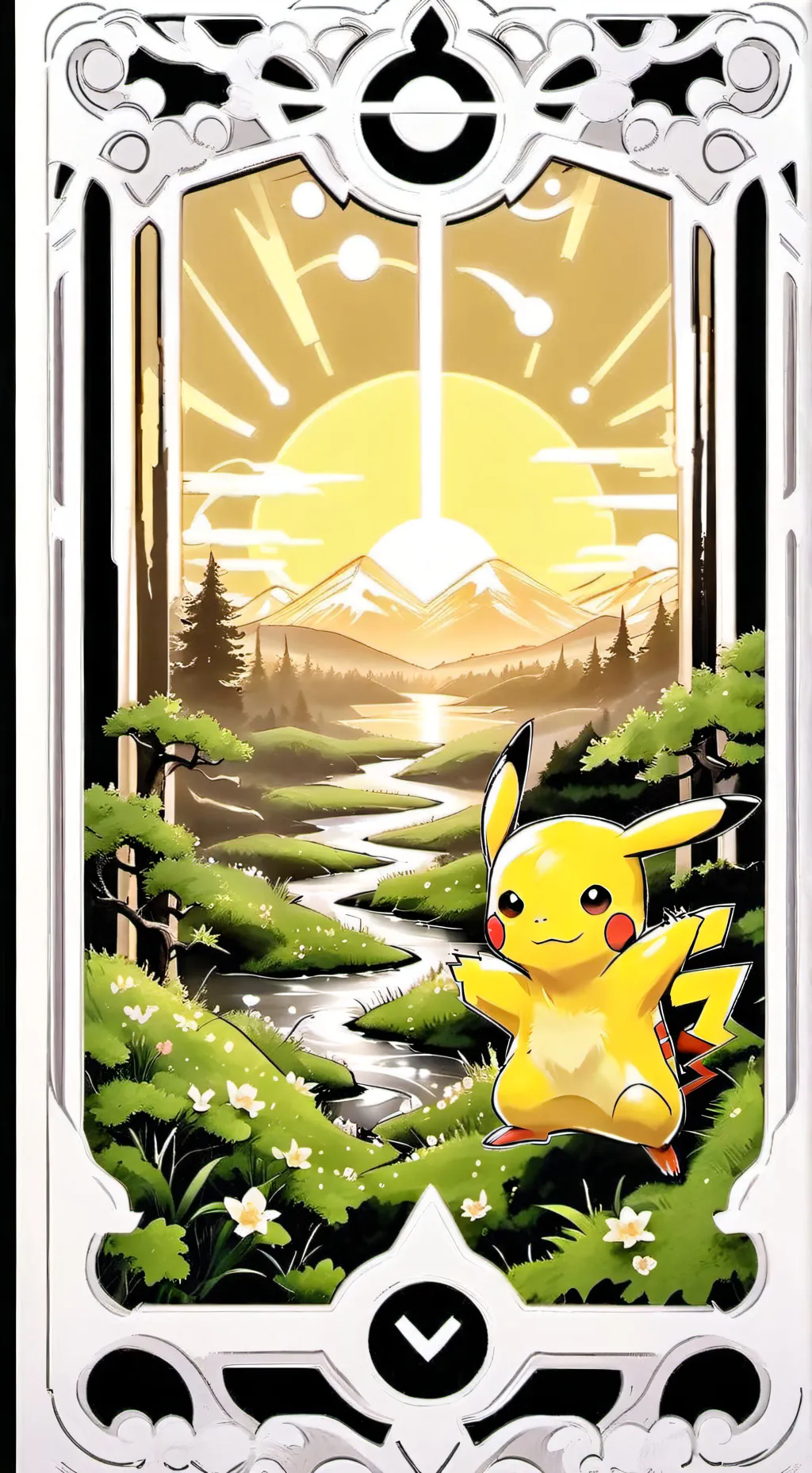 ai character: Pokémon  background