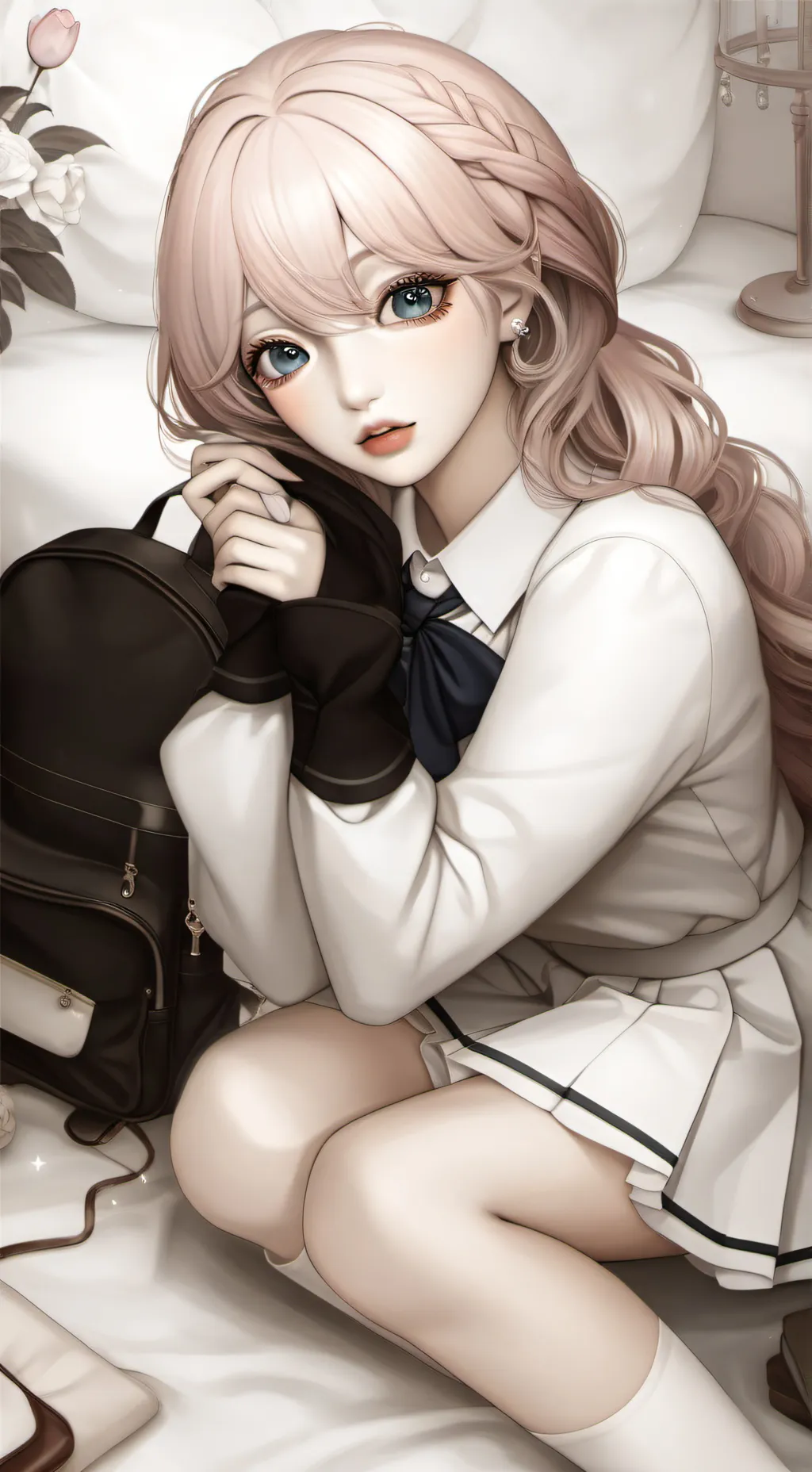 ai character: Lenna background