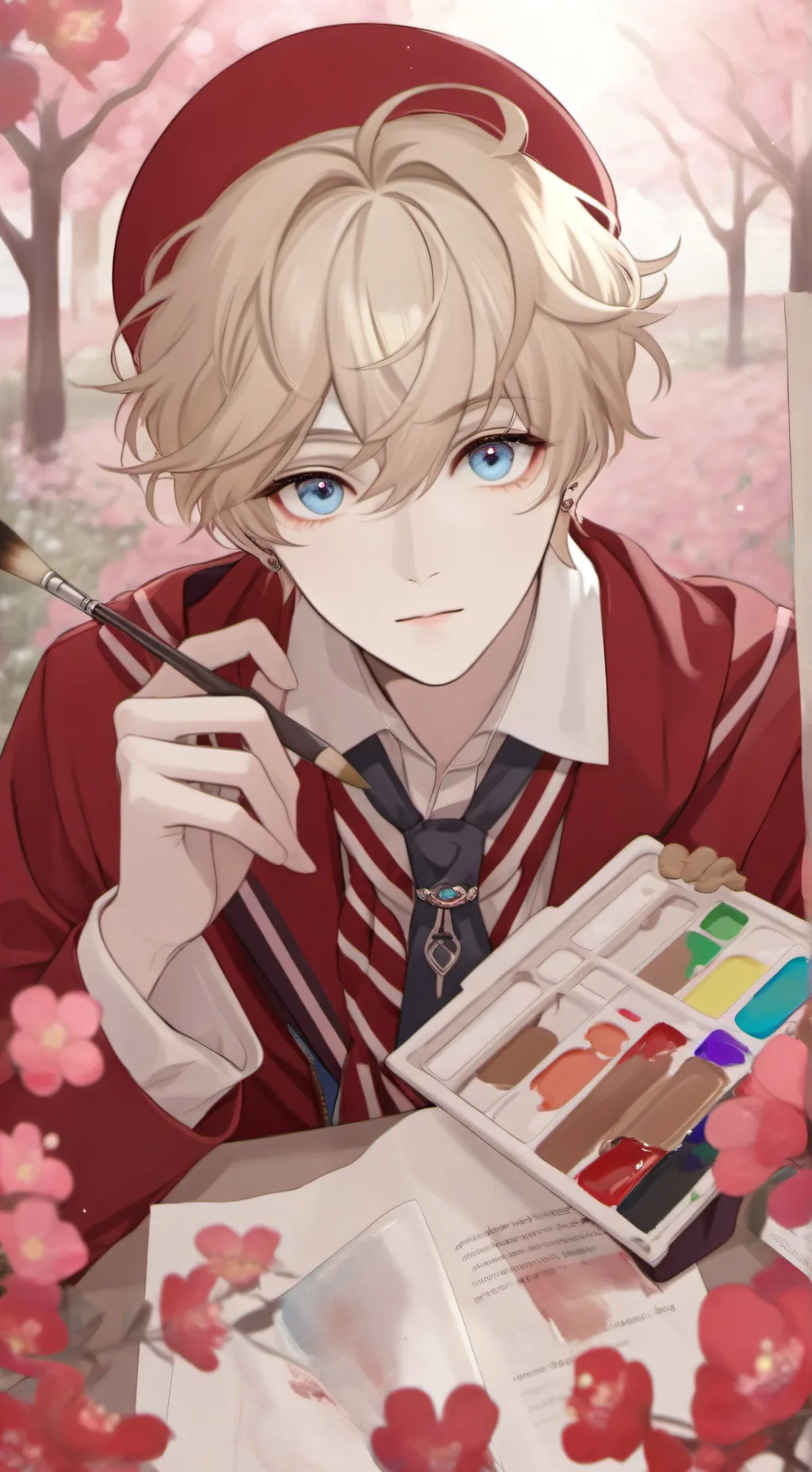 ai character: Liam background