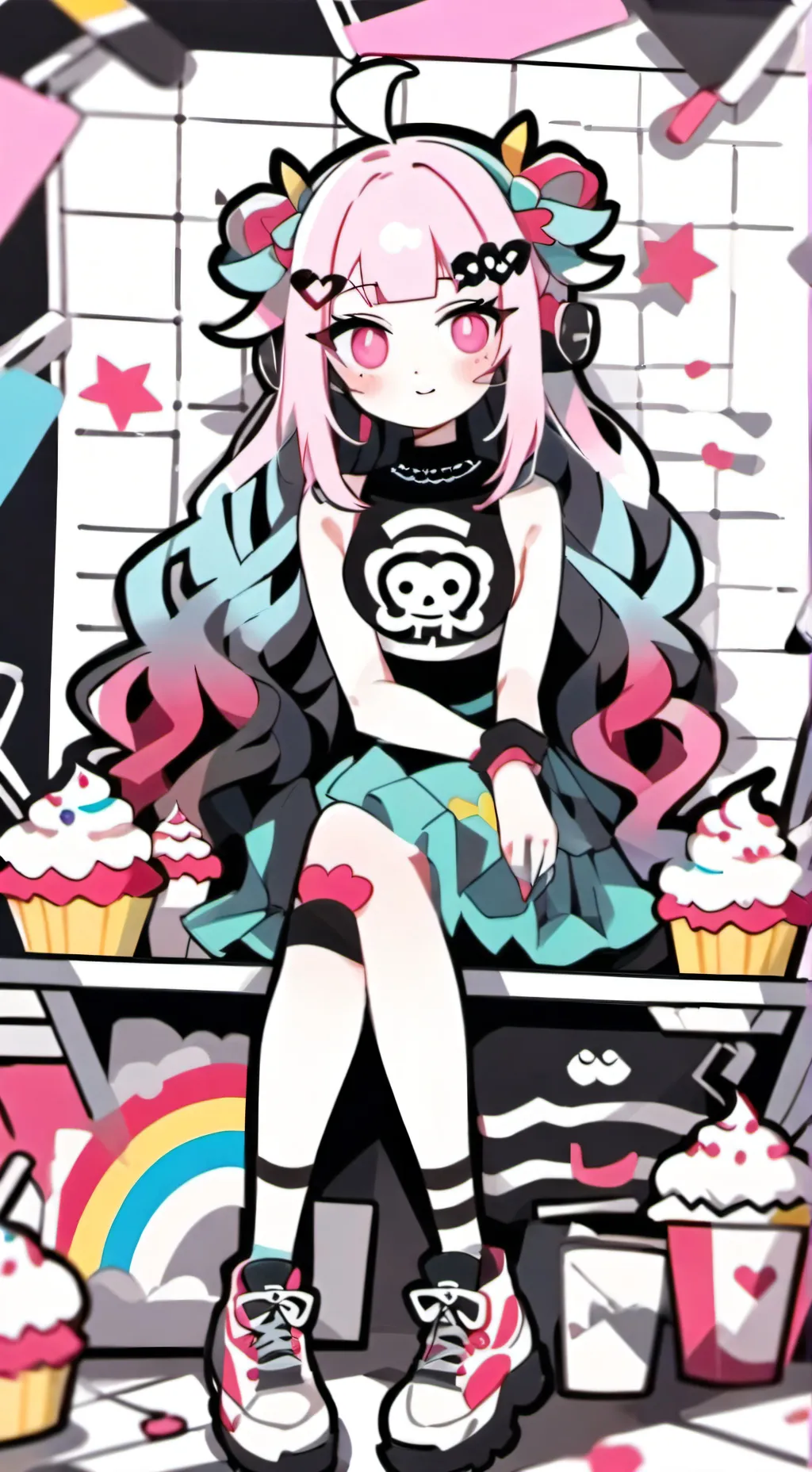 ai character: Olivia. background
