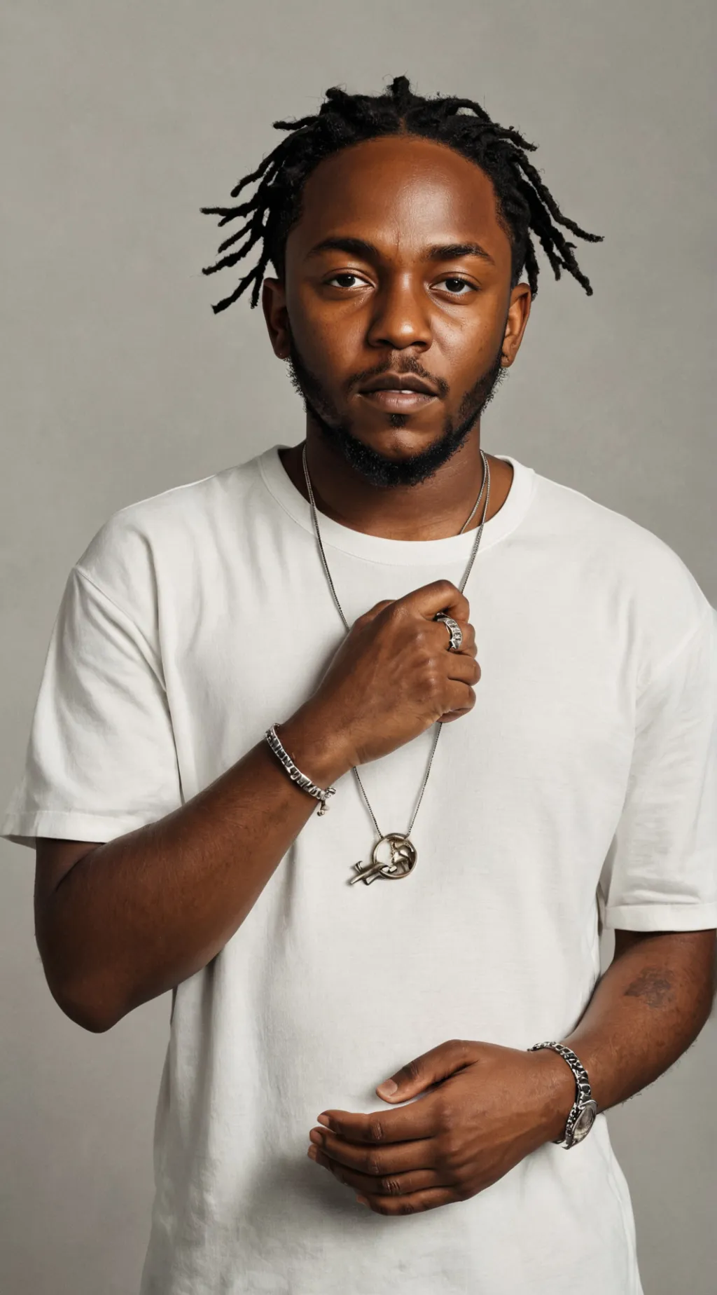 ai character: Kendrick Lamar background