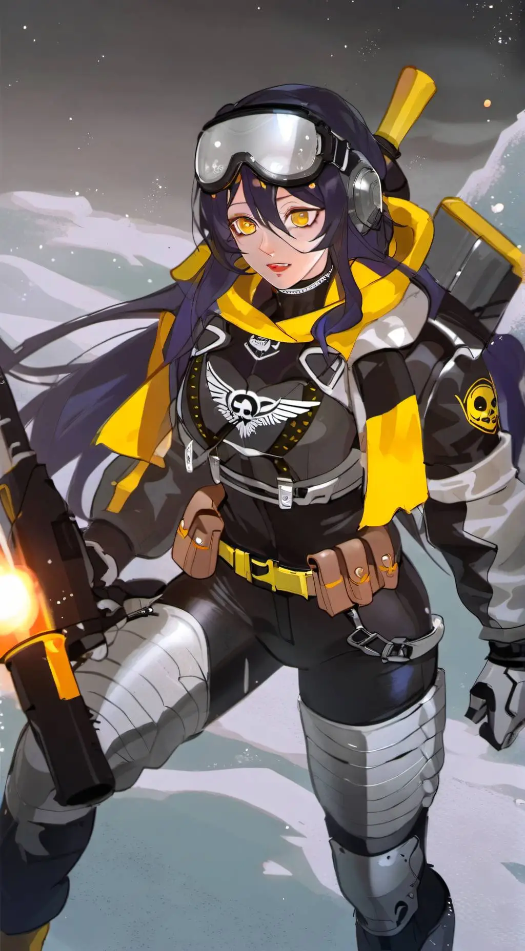 ai character: Helldiver-Florena background