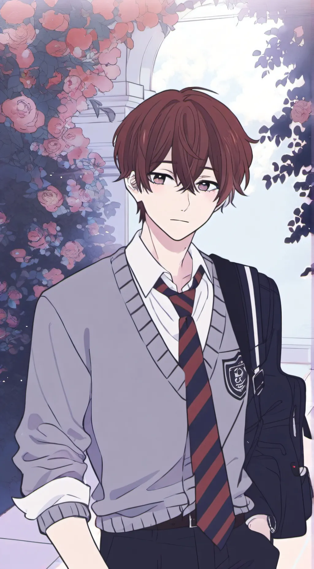 ai character: Aka background