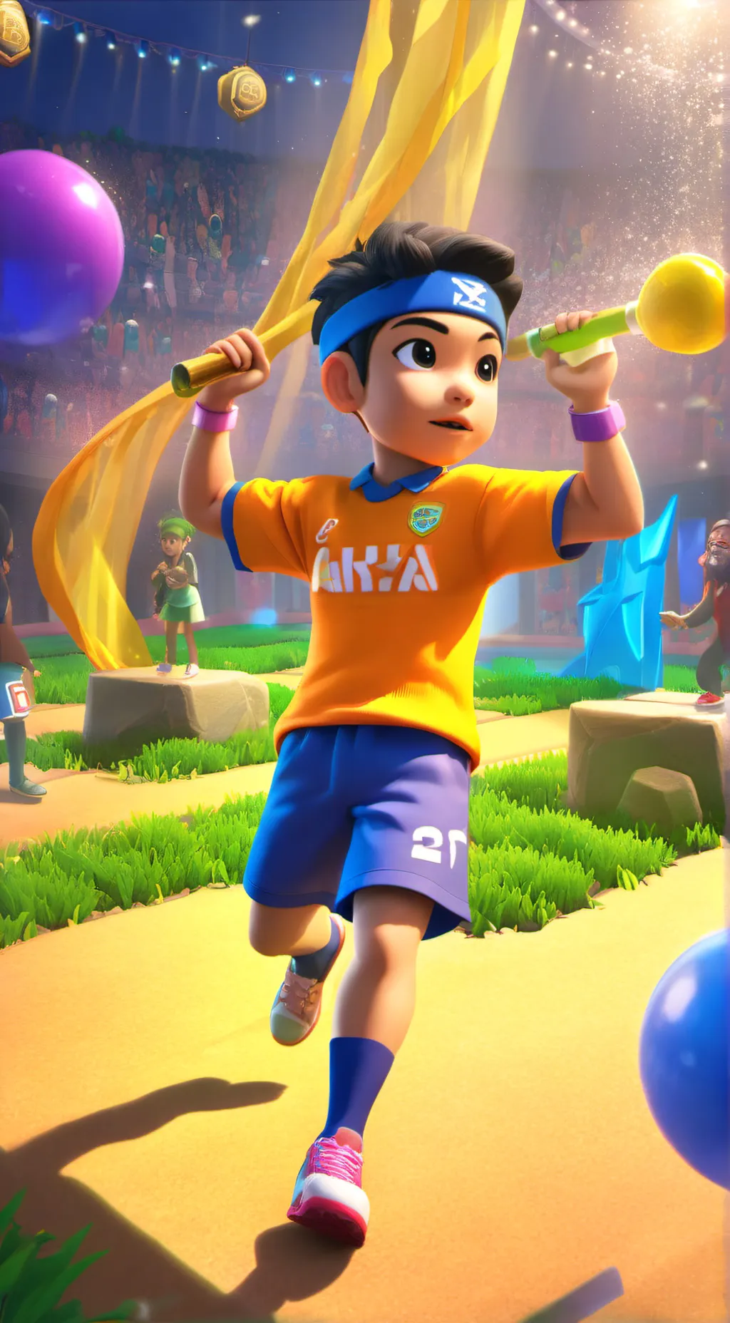 ai character: 2024 background