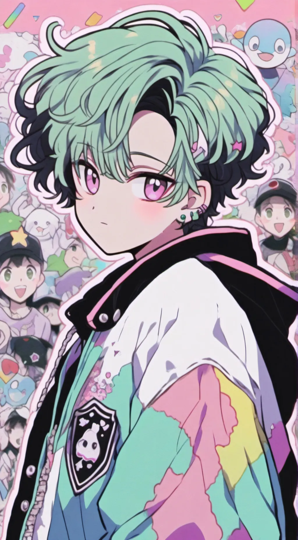 ai character: nyru  background