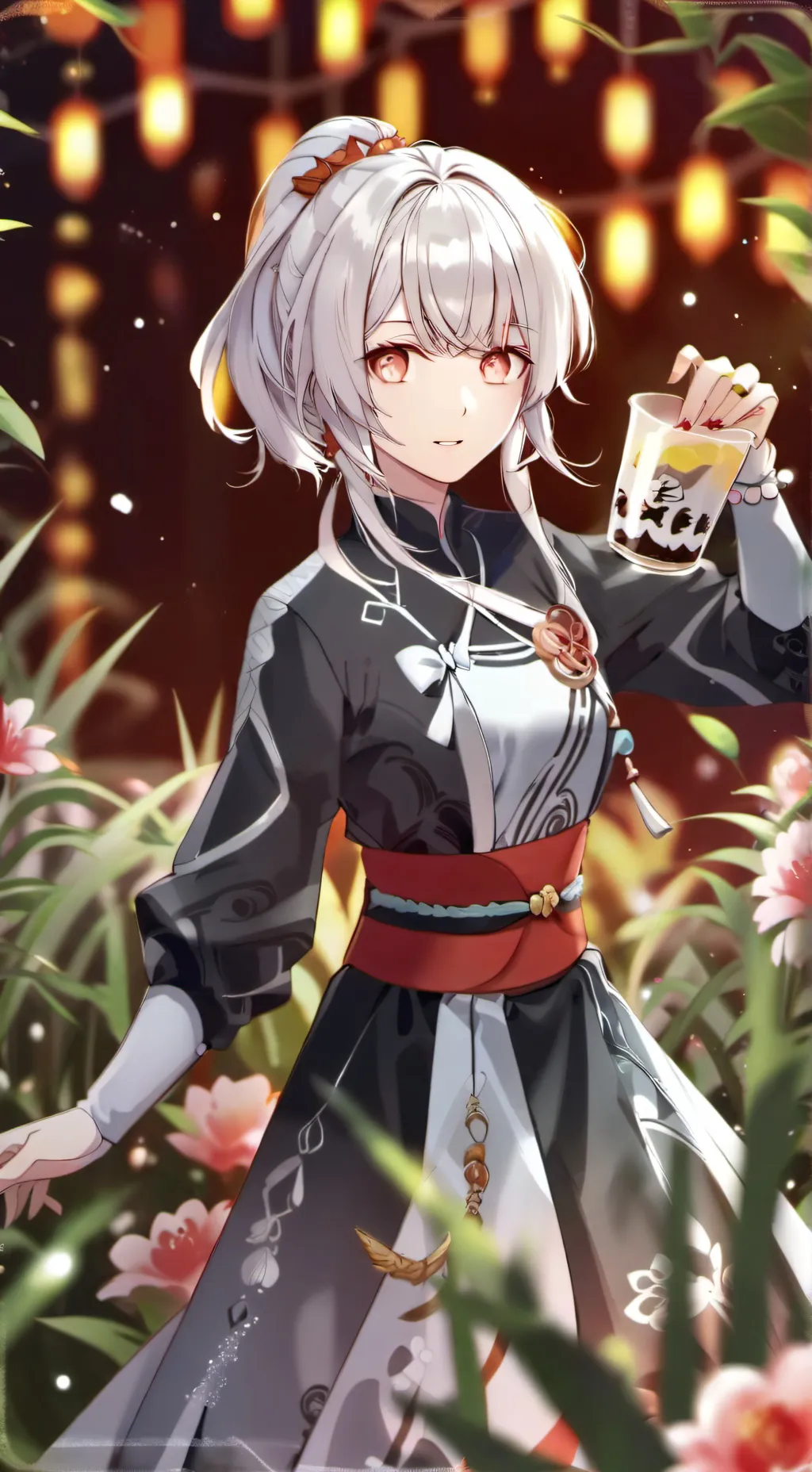ai character:  🤍lovey background