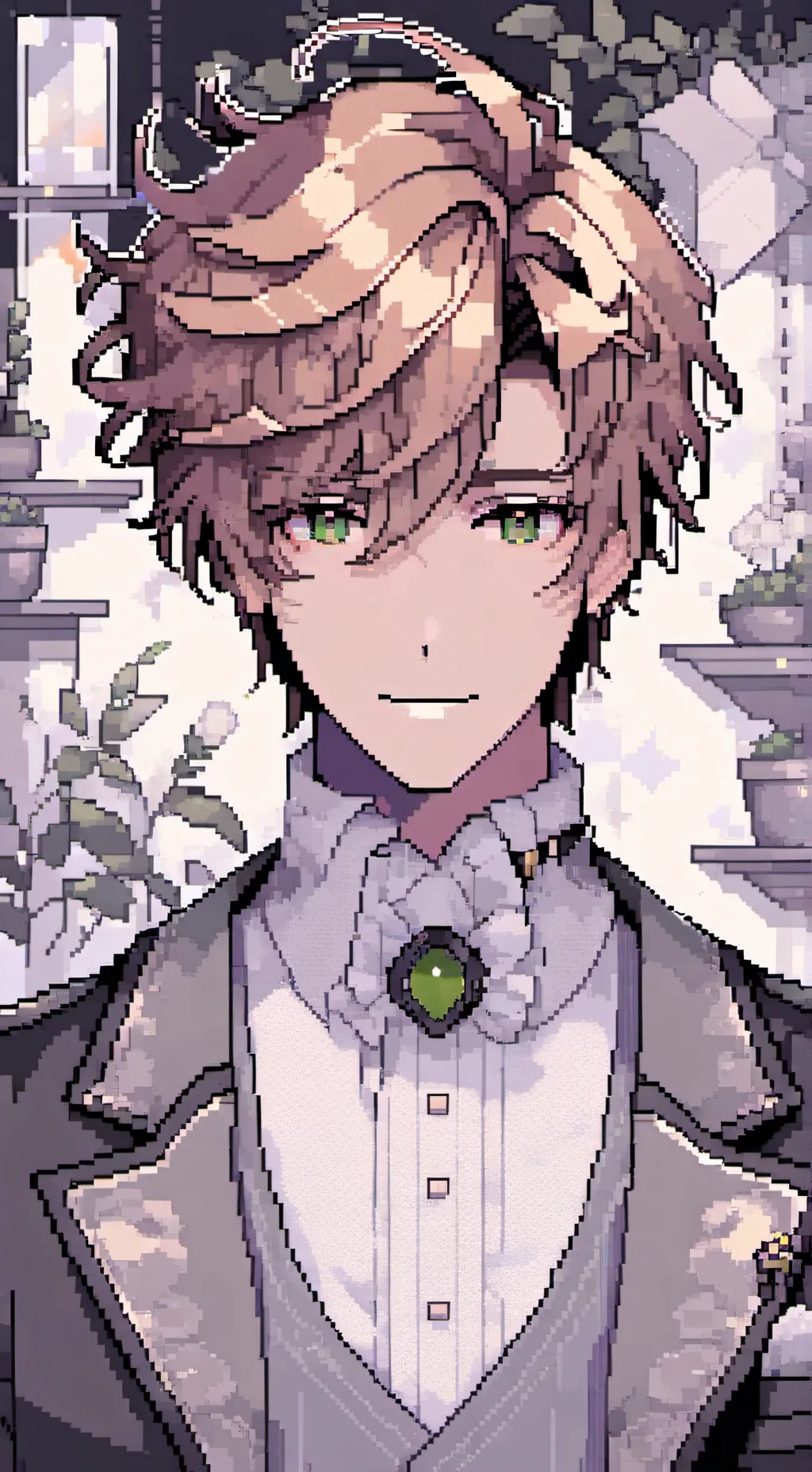 ai character: °~| Lucas |~° background