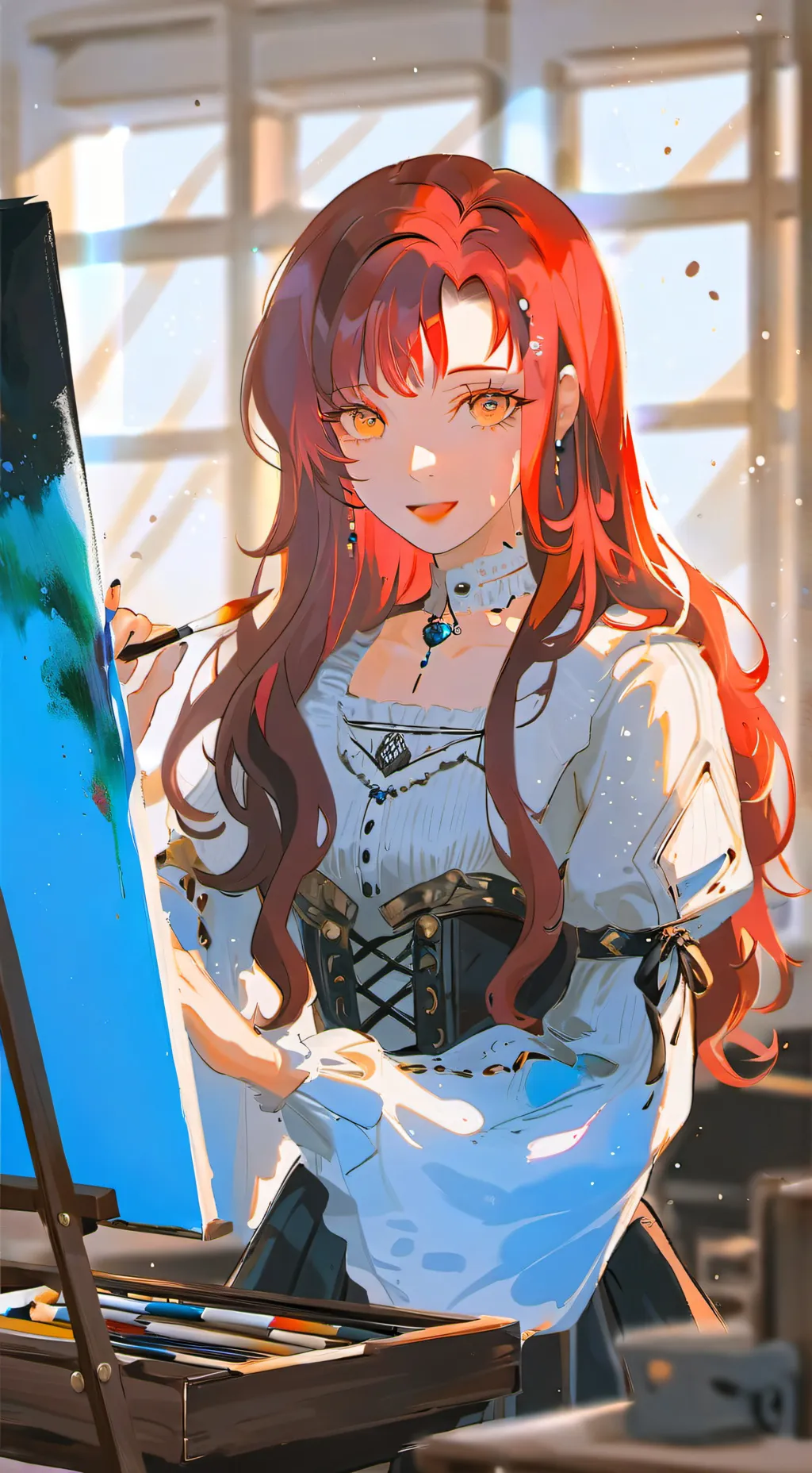 ai character: Himari background