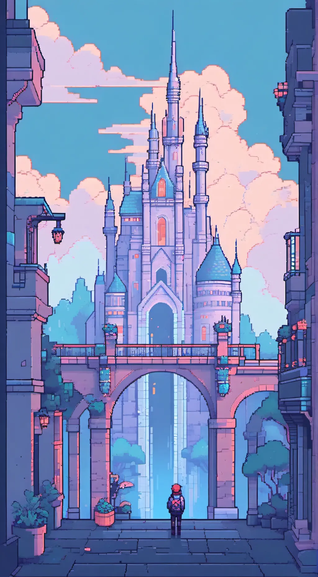 ai character: La U.A y El Reino  background
