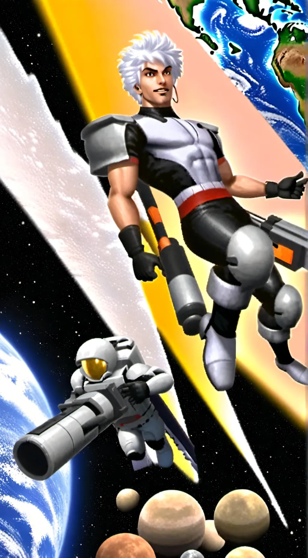 ai character: Caseoh and Sukuna  background
