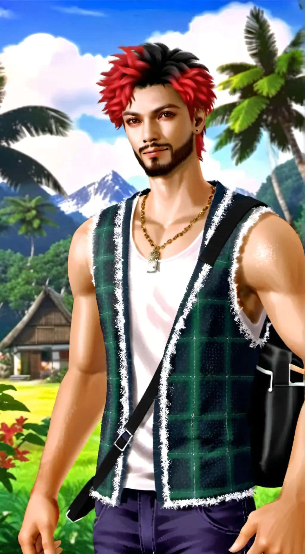 ai character: Steven  background