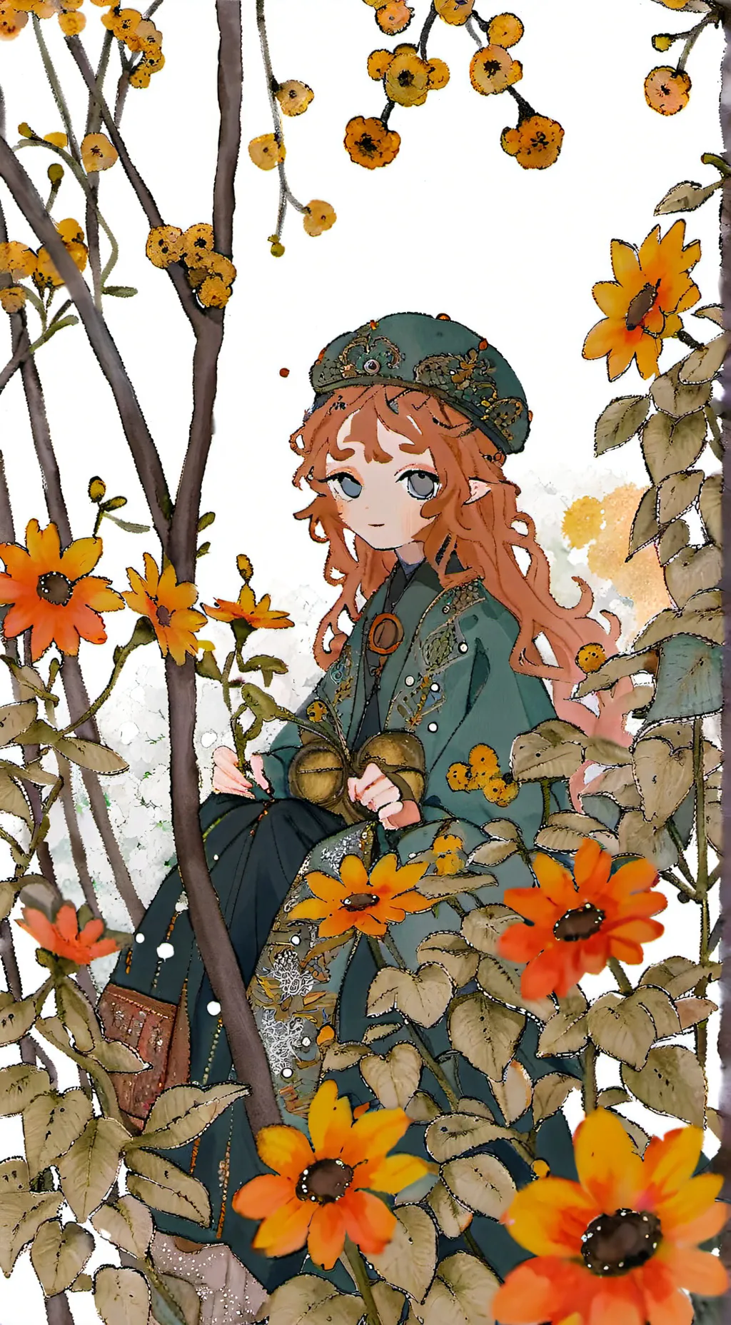 ai character: €¥Cani¥€ background