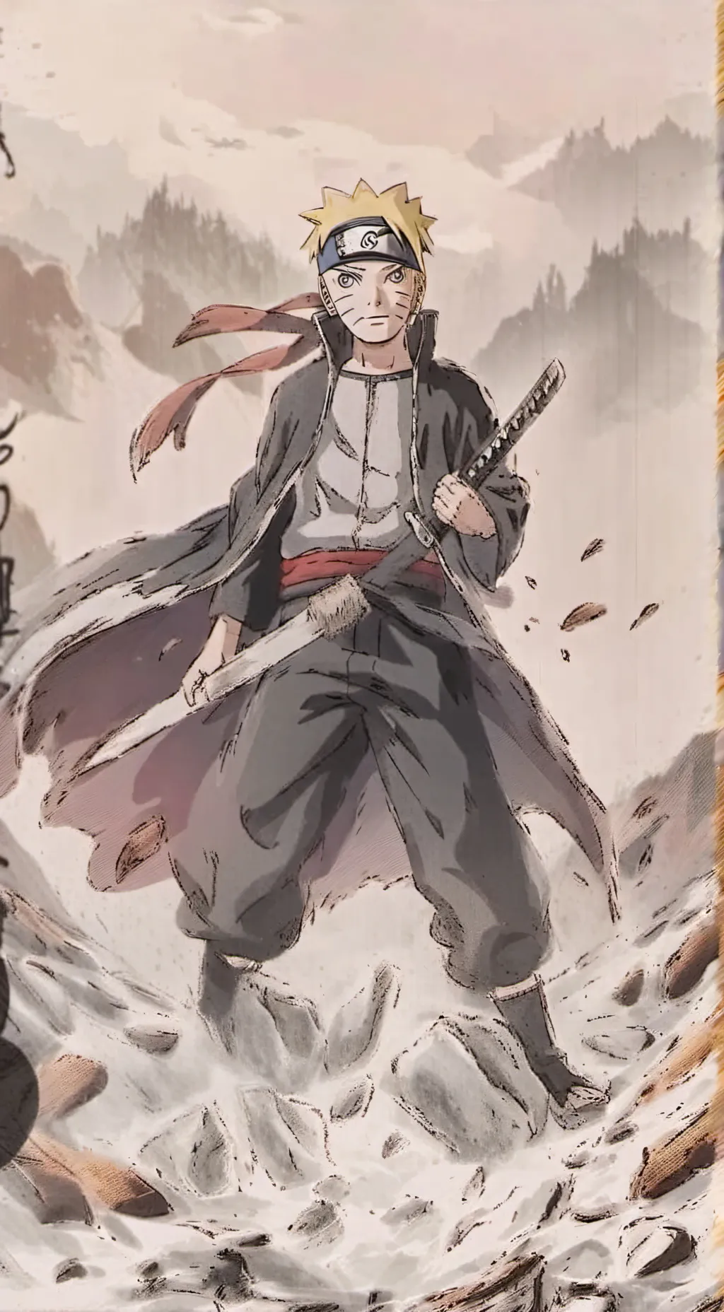 ai character: Naruto background