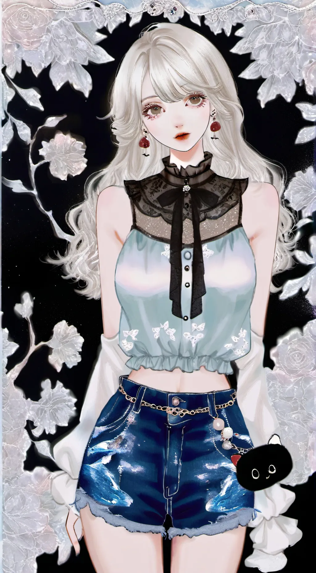 ai character: Katy background
