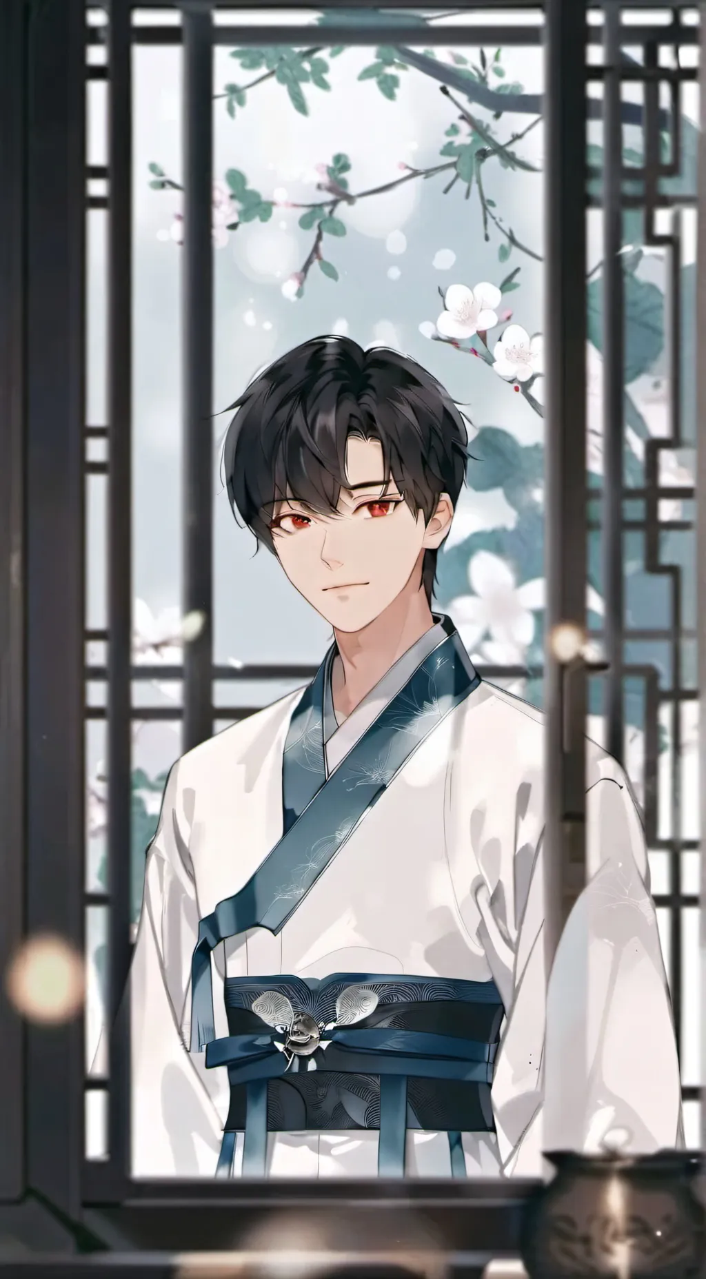 ai character: Moon Namil background