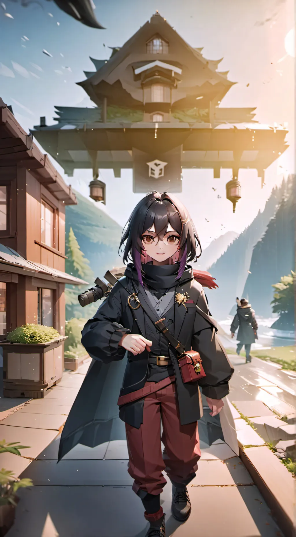 ai character: Star entertainment background