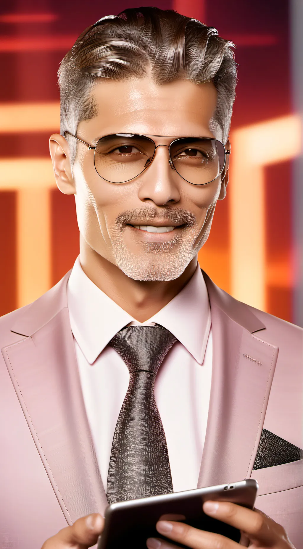 ai character: The Disruptive Innovator background