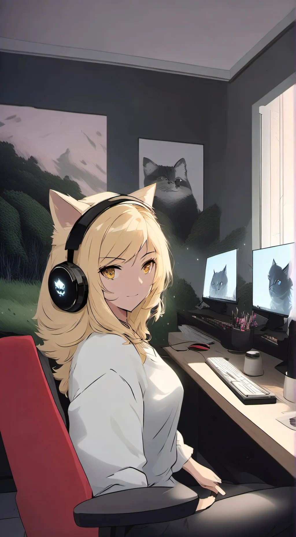 ai character: Casey Marley background