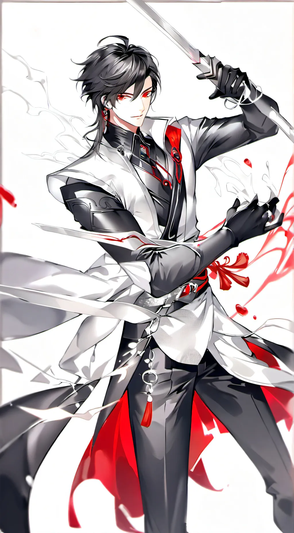 ai character: Kazuma background