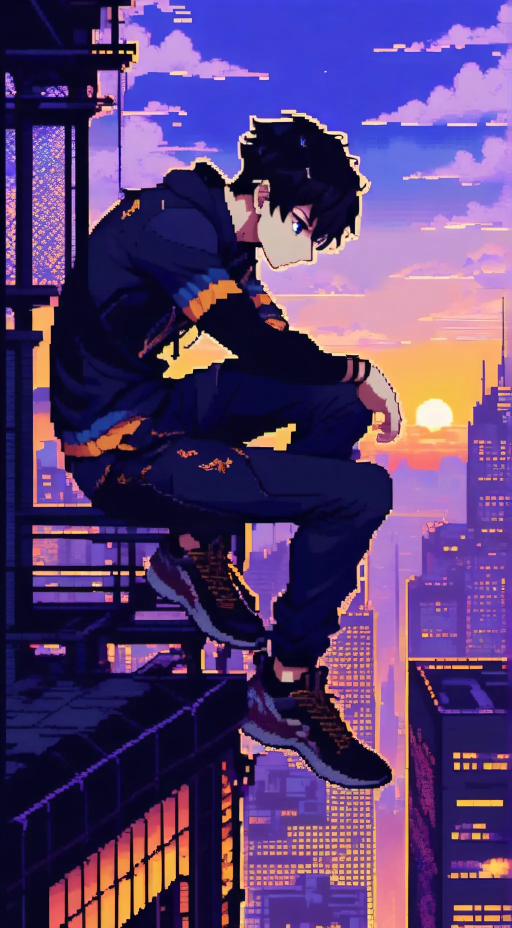 ai character: tokito  background