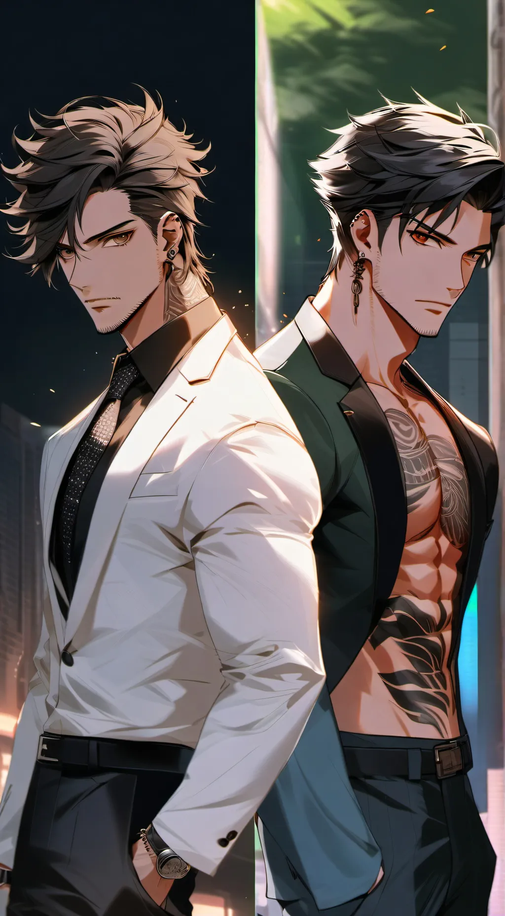 ai character: Jake and Xavier background