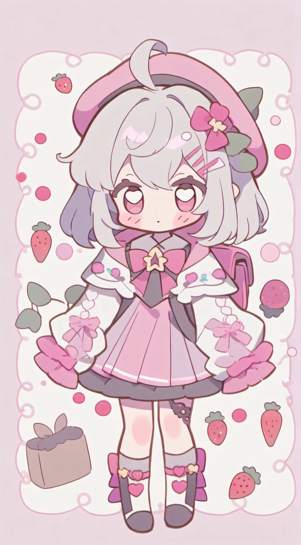 ai character: H NYs 2025 now  background