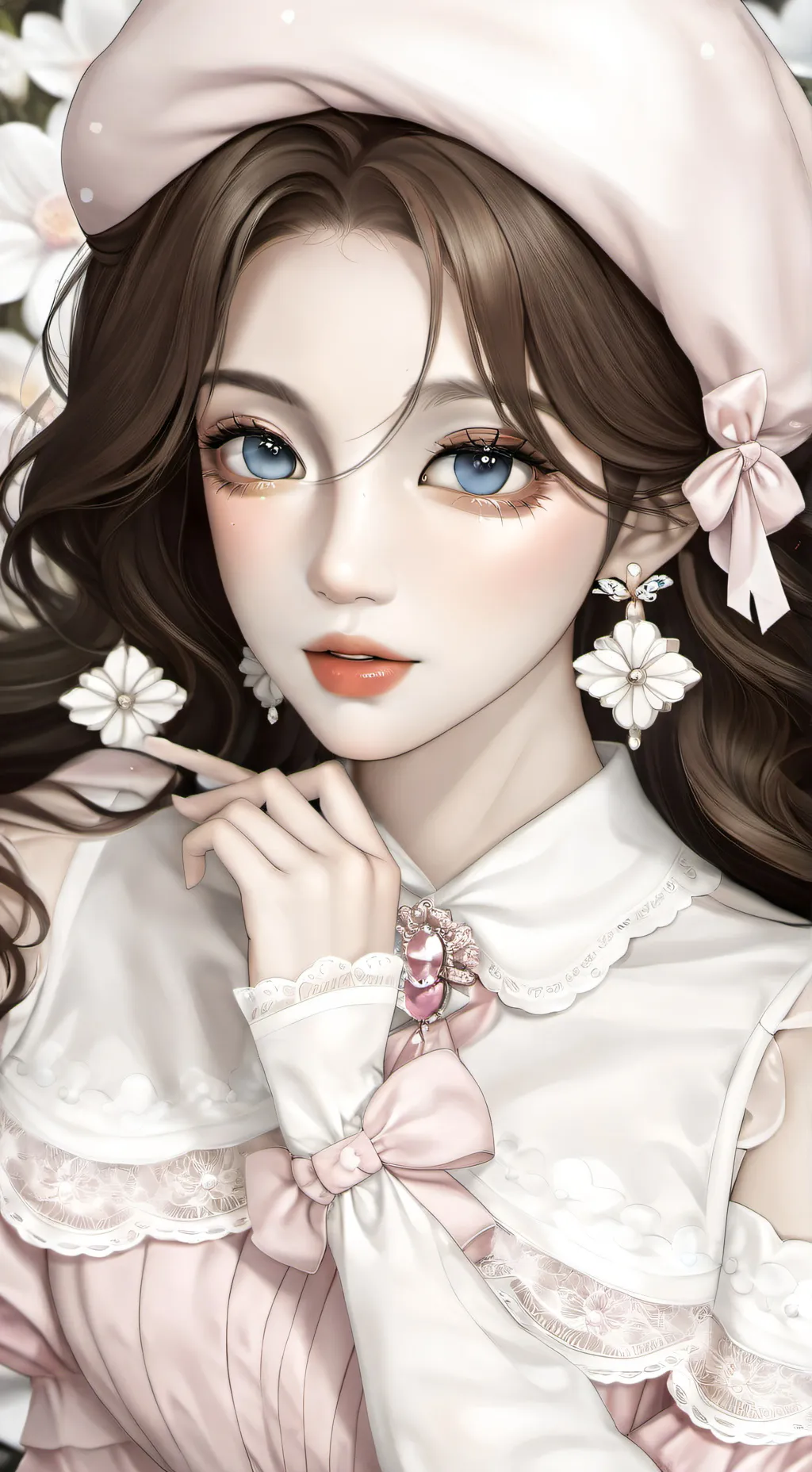 ai character: Saki background