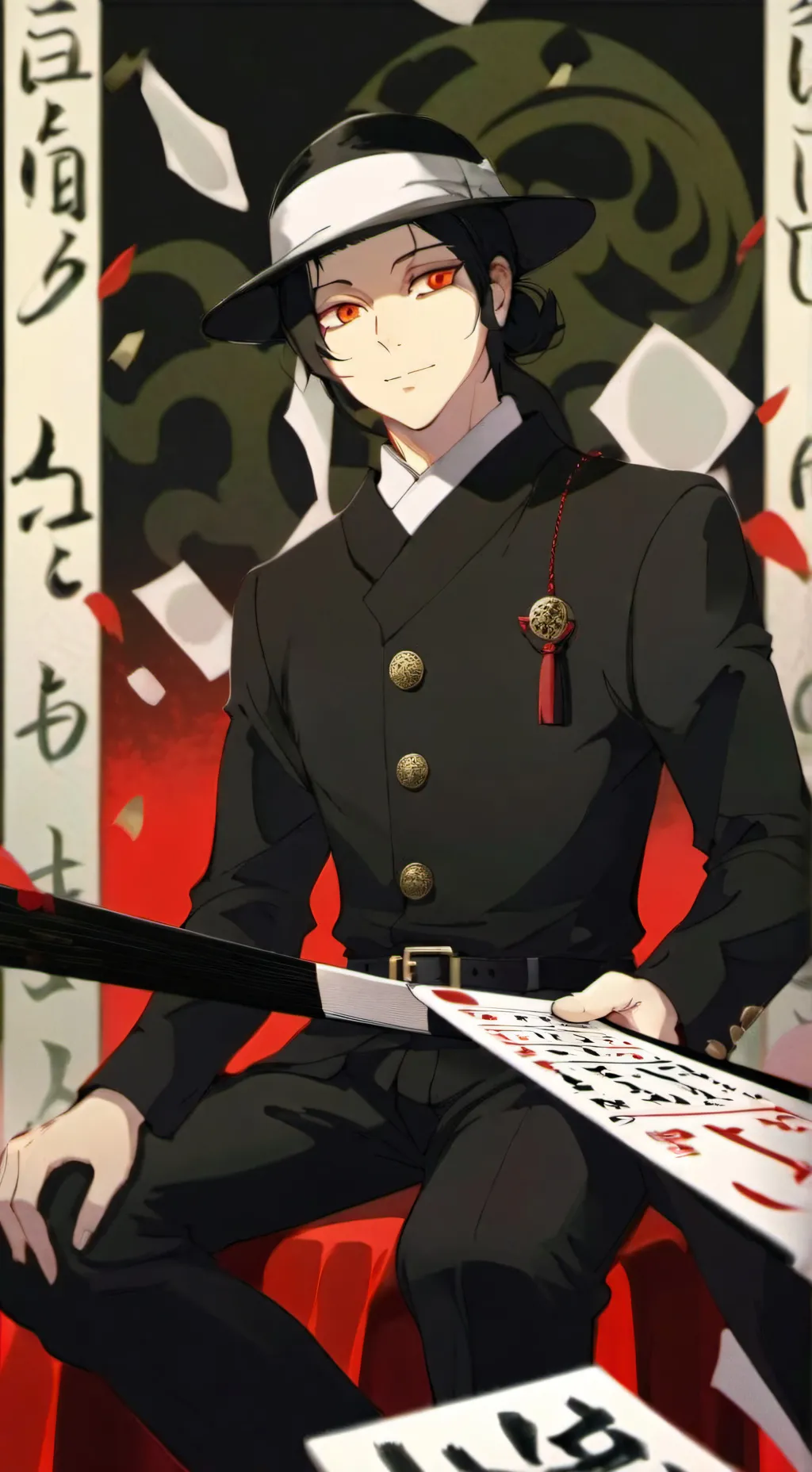 ai character: demon gc background