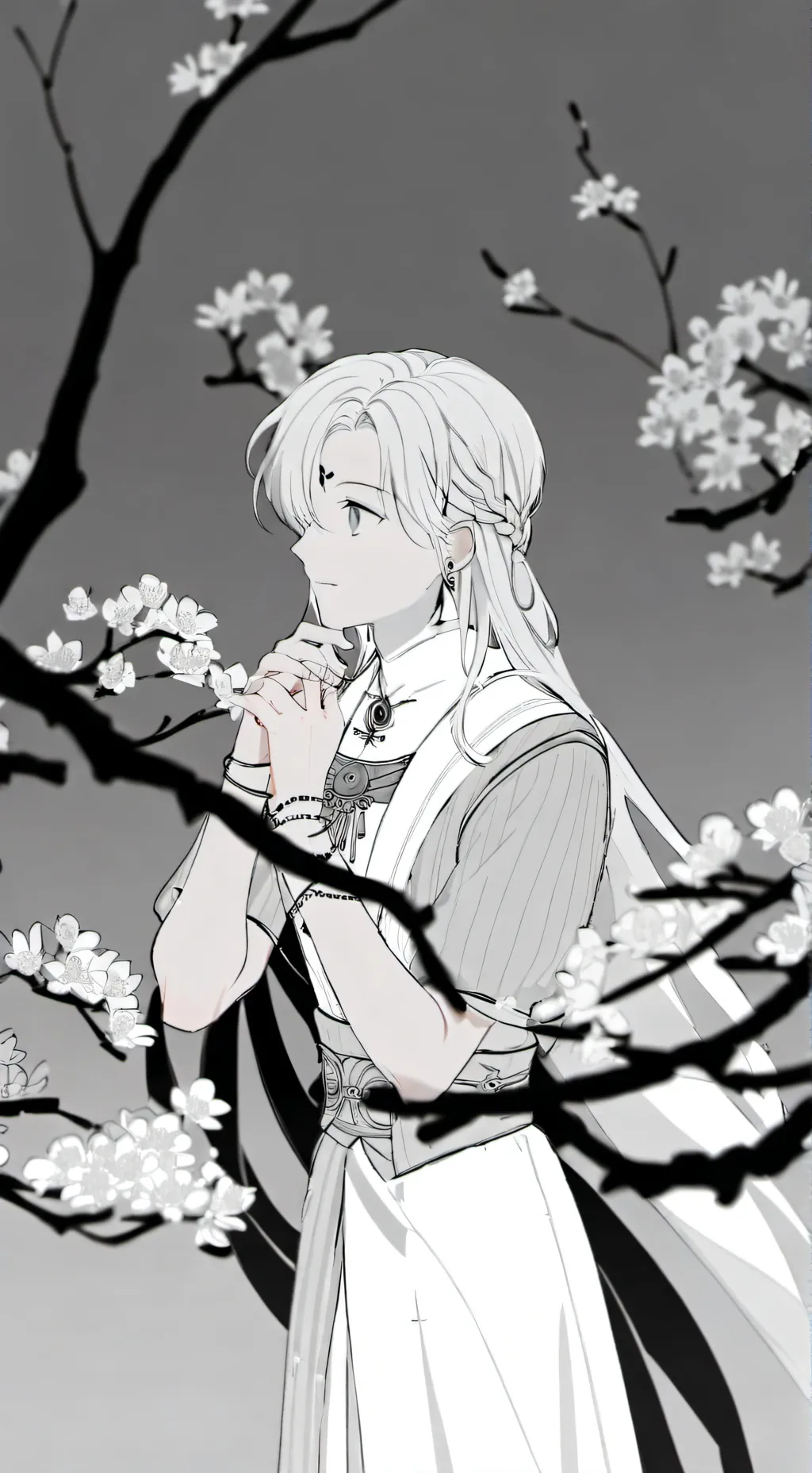 ai character: The silent brat❦ background