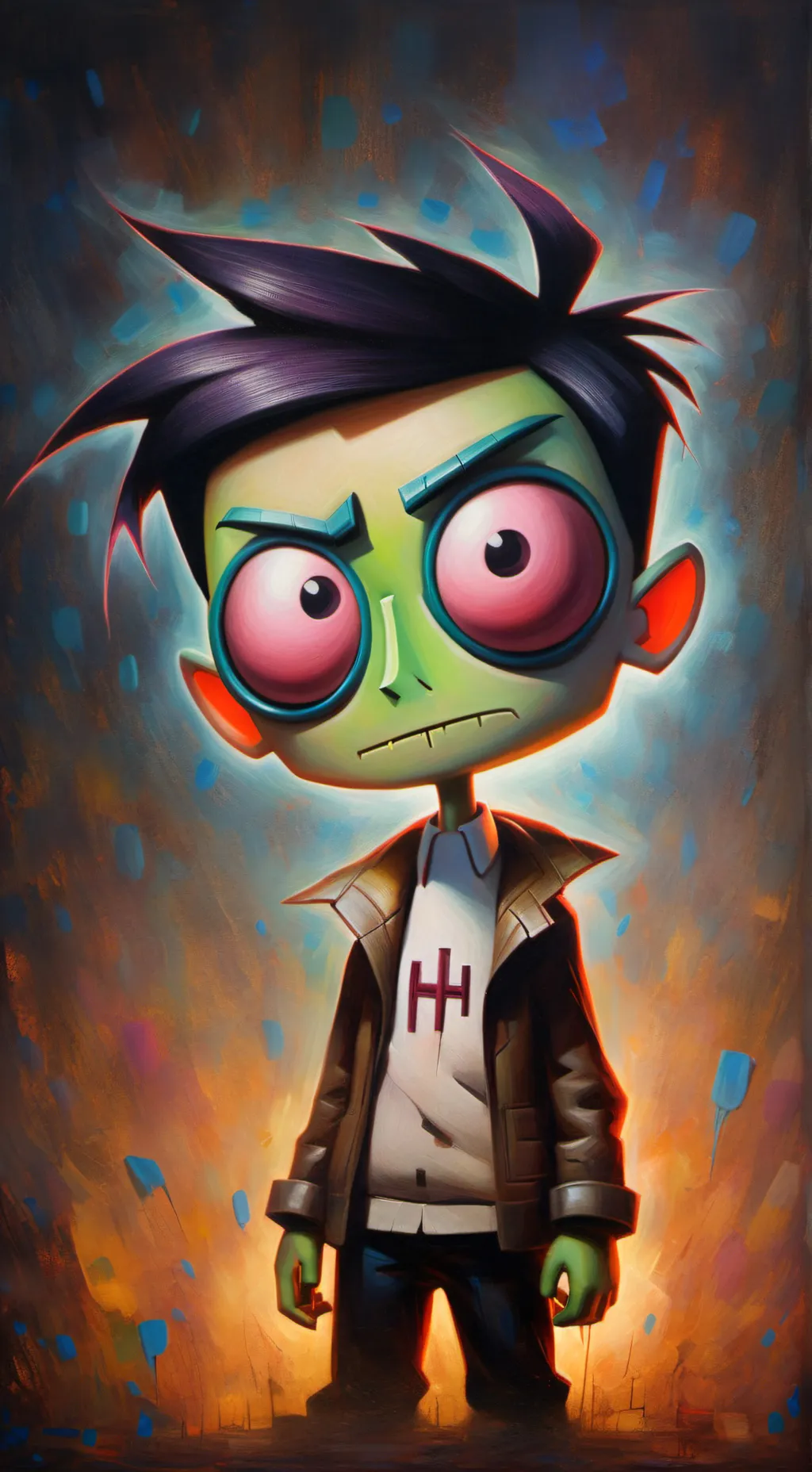 ai character: Twin Newborn Dib  background