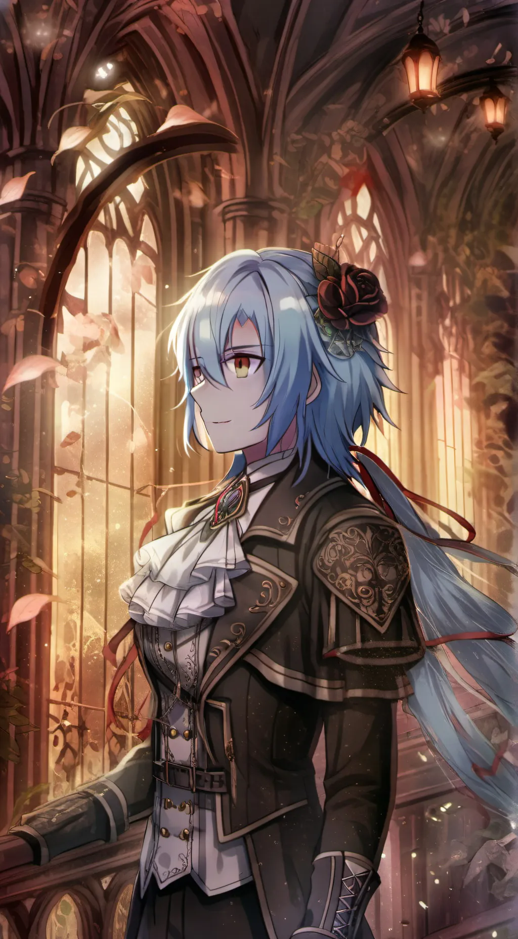 ai character: live background