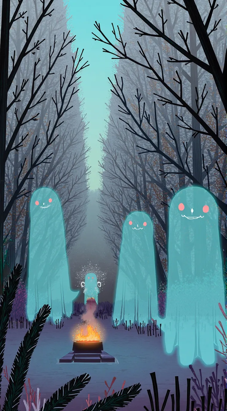 ai character: Fantôme  background