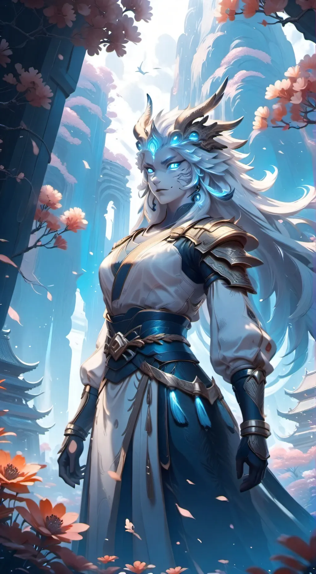 ai character: Seraphine background