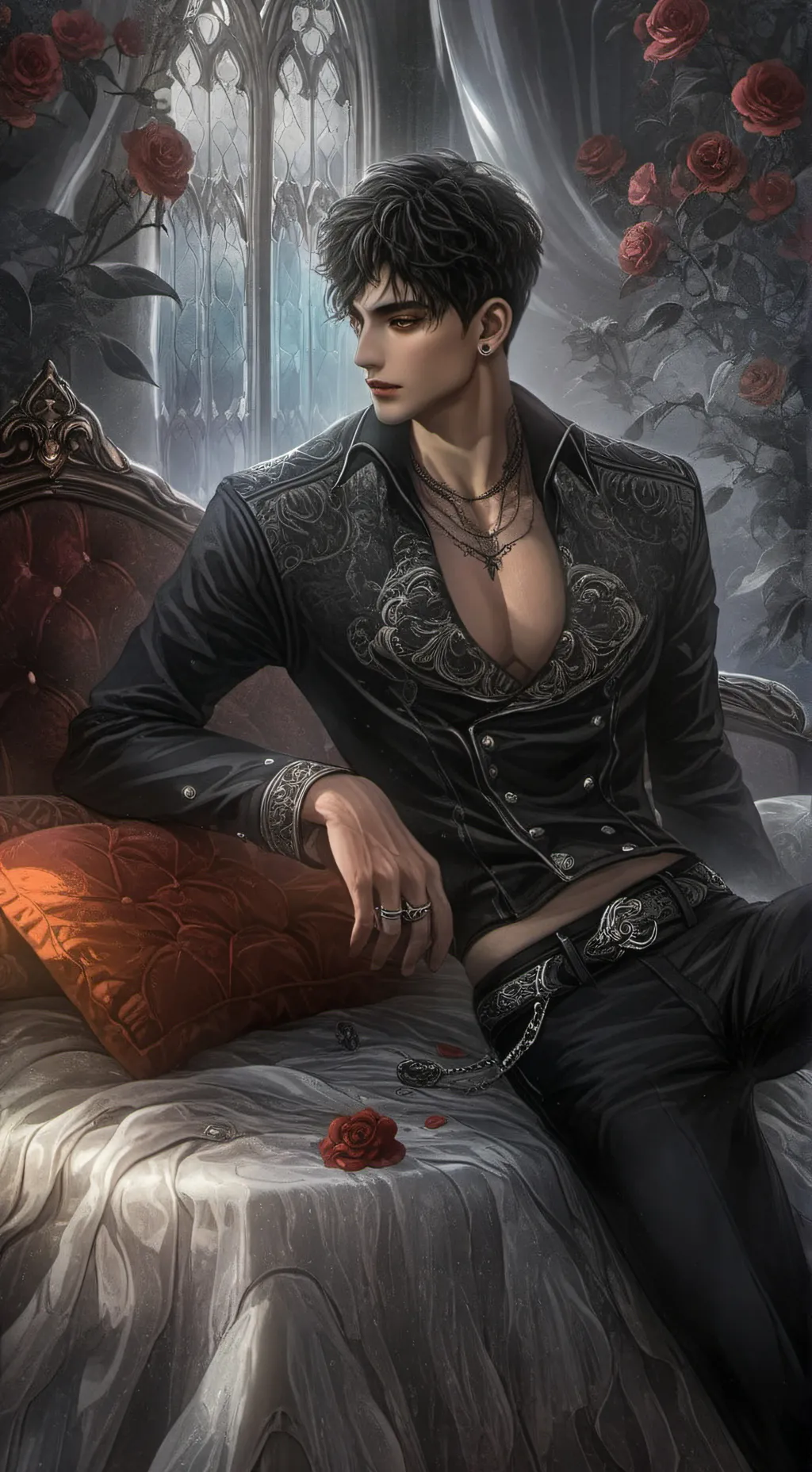 ai character: Alan 😘 background