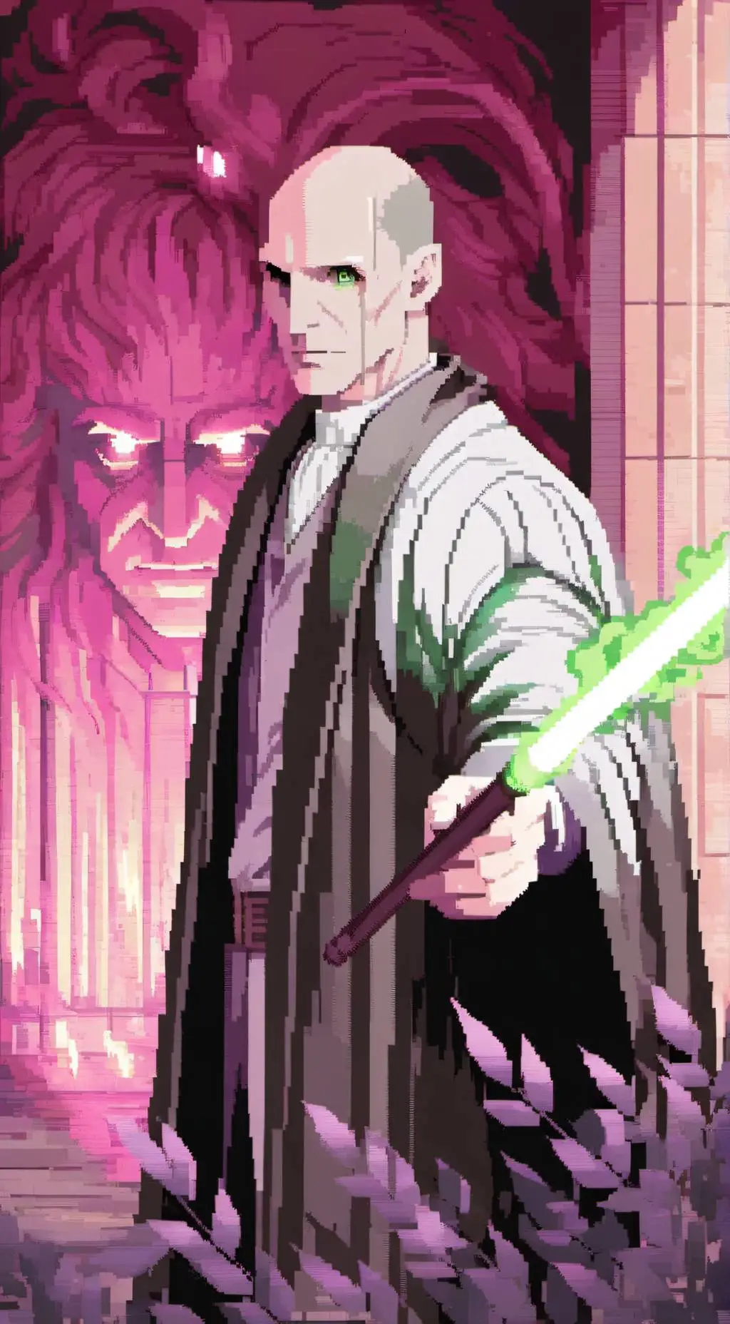 ai character: Battle of Hogwarts background