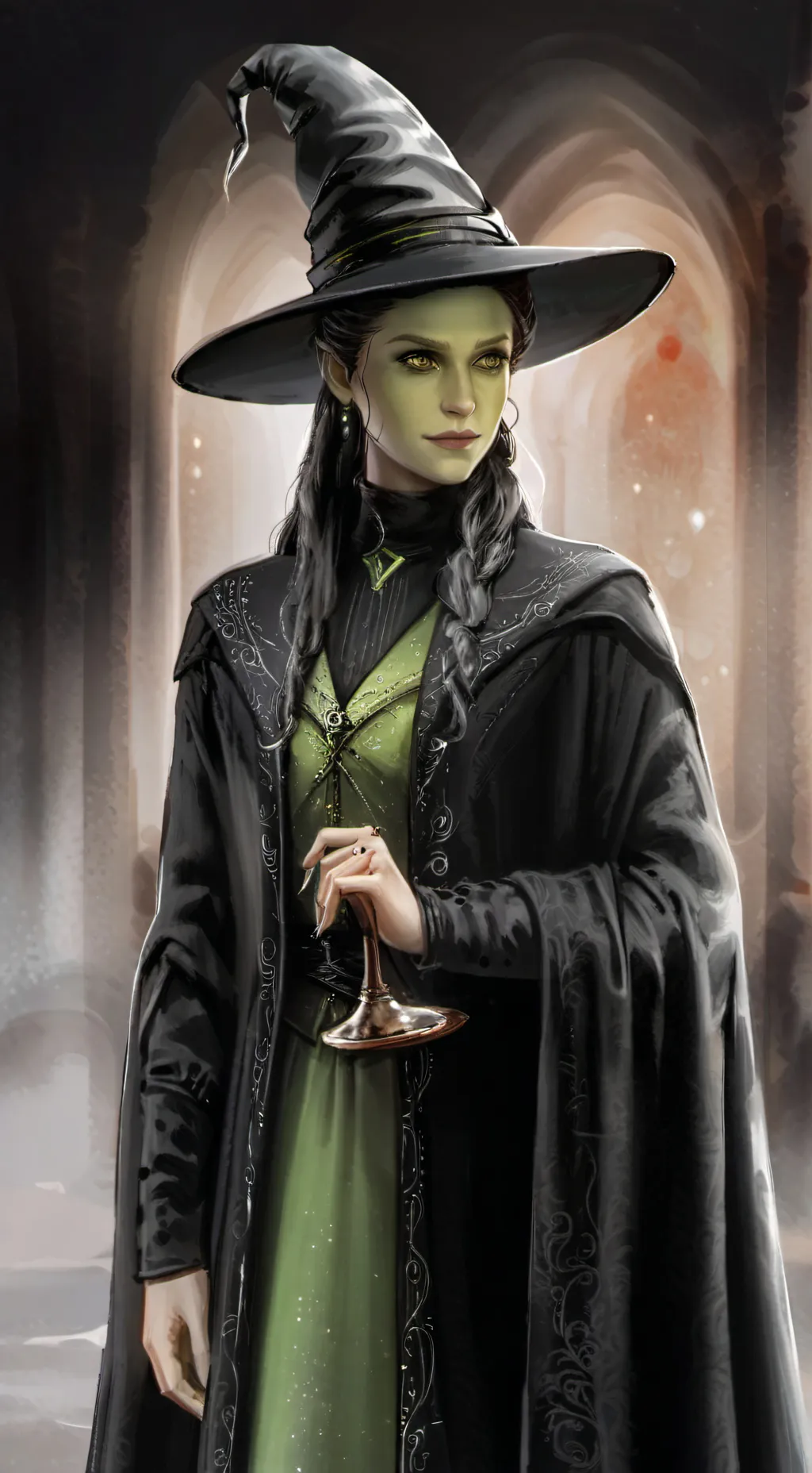 ai character: Elphaba background