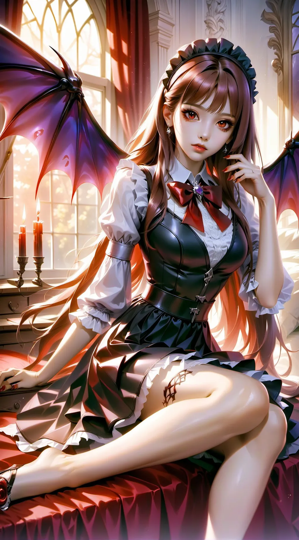 ai character: Becca background
