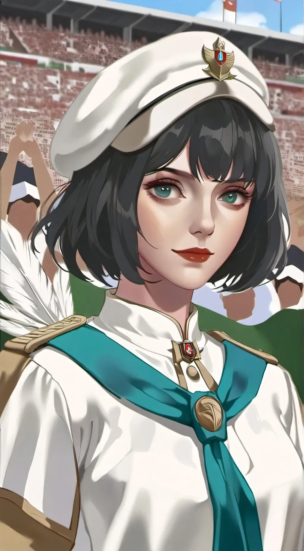 ai character: Ingrid  background