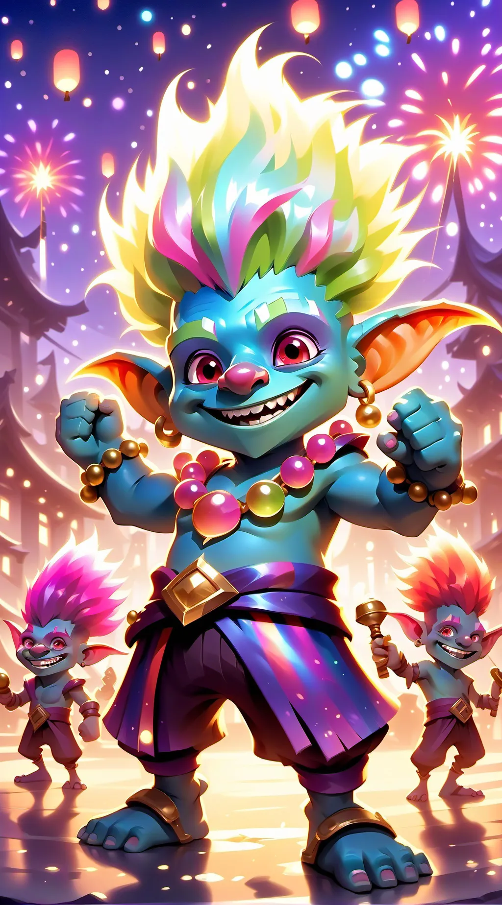 Talkie AI - Chat with Trolls New Years 