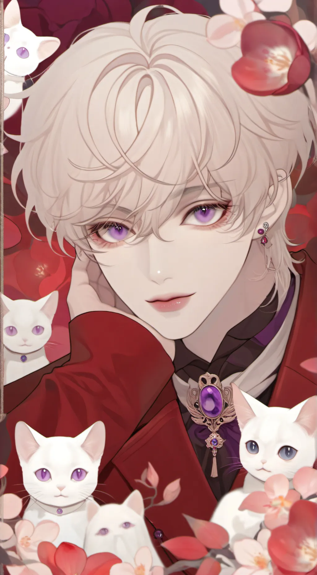 ai character: oshi background