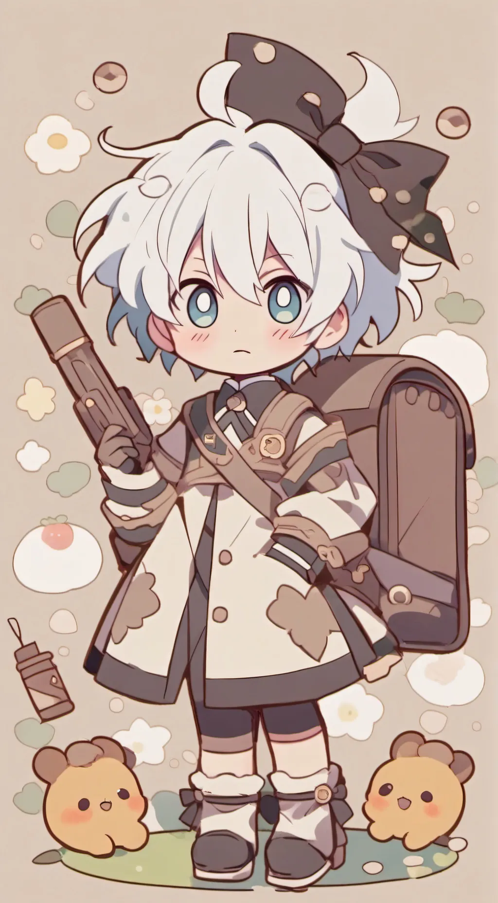 ai character: satoru gojo  background