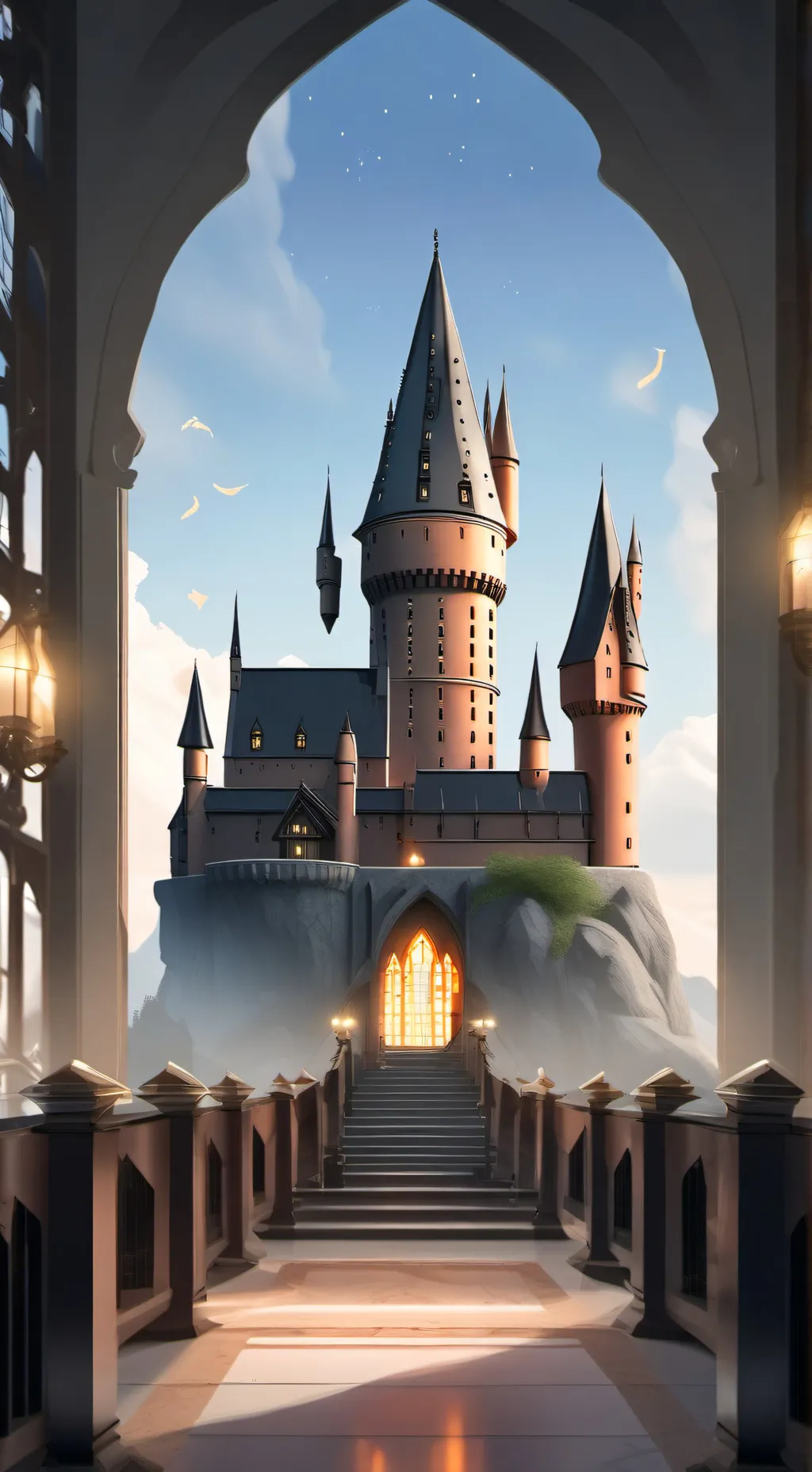 ai character: Hogwarts 2  background