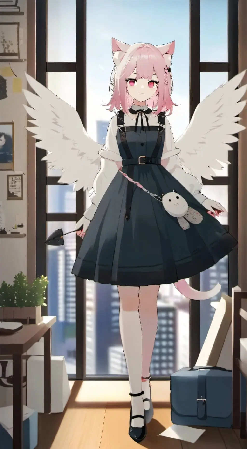 ai character: Мицо background
