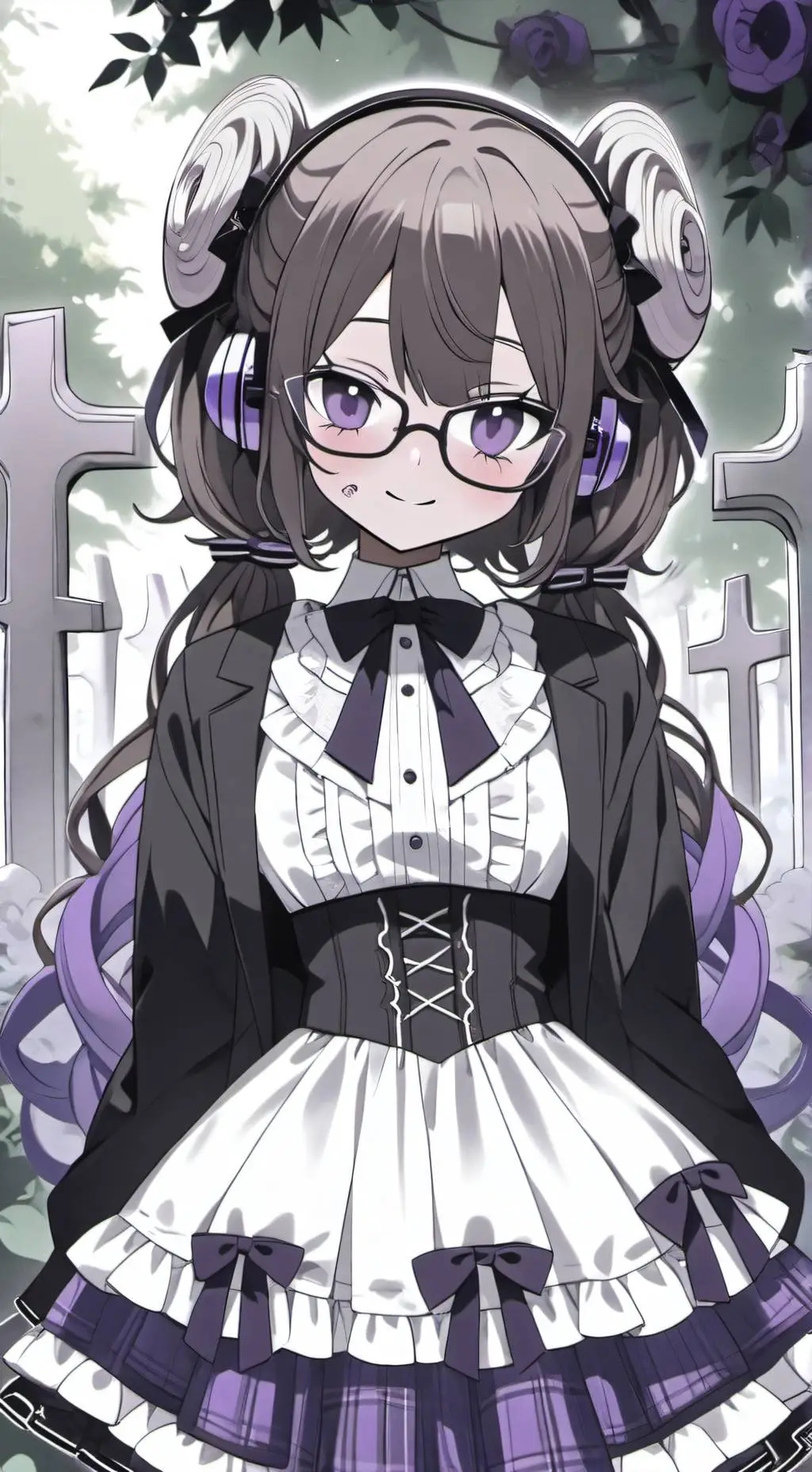 ai character: M1C4ANDGL1ST3N background
