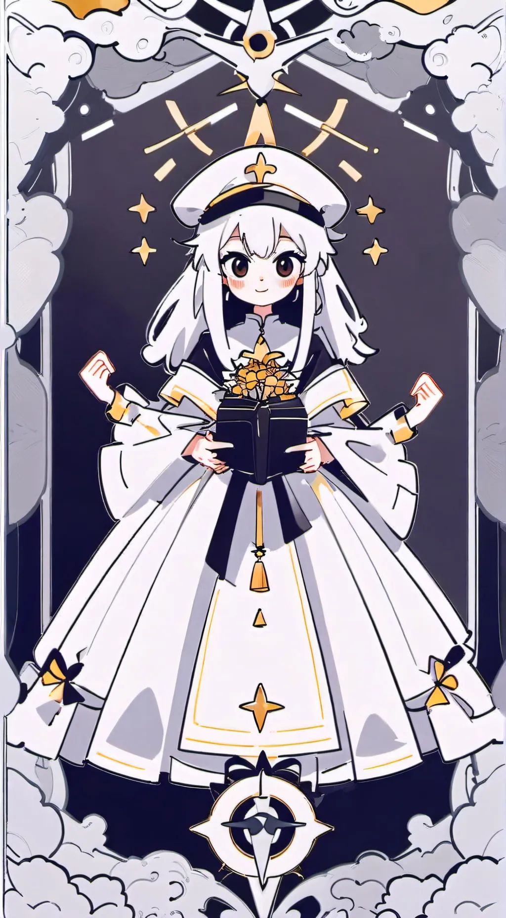 ai character: Abbie but Cannibal background