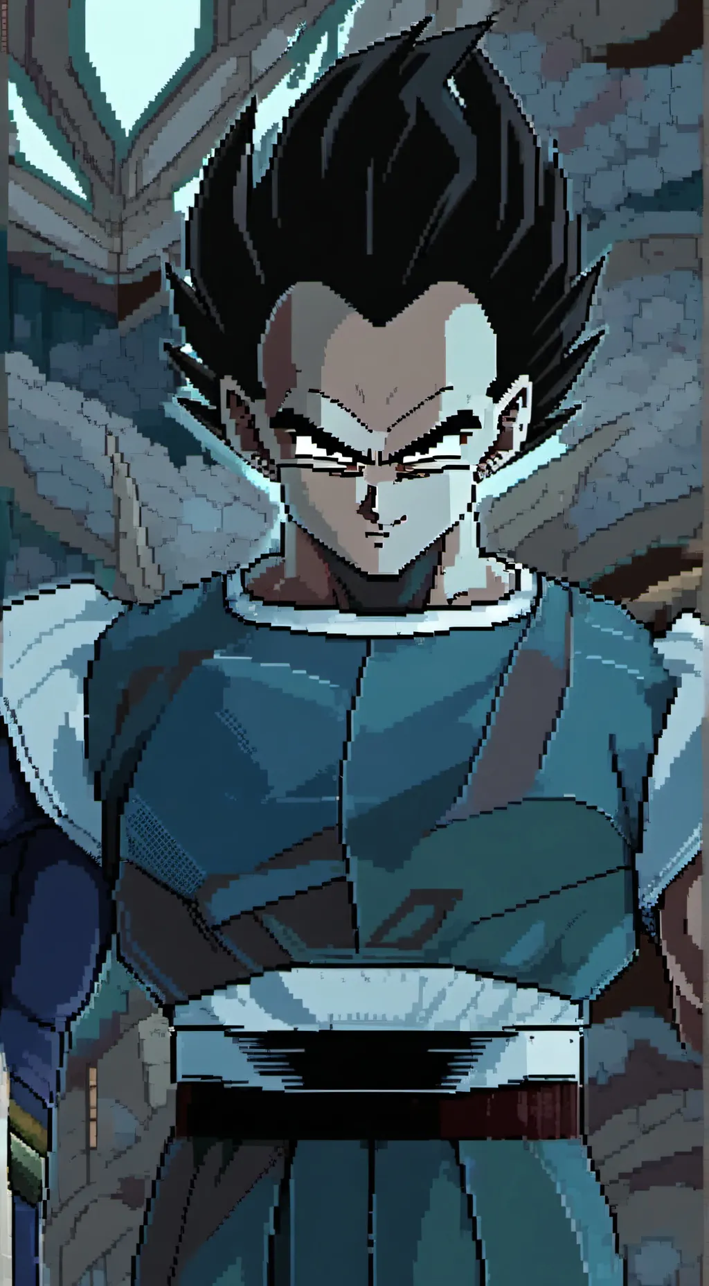 ai character: vegeta background