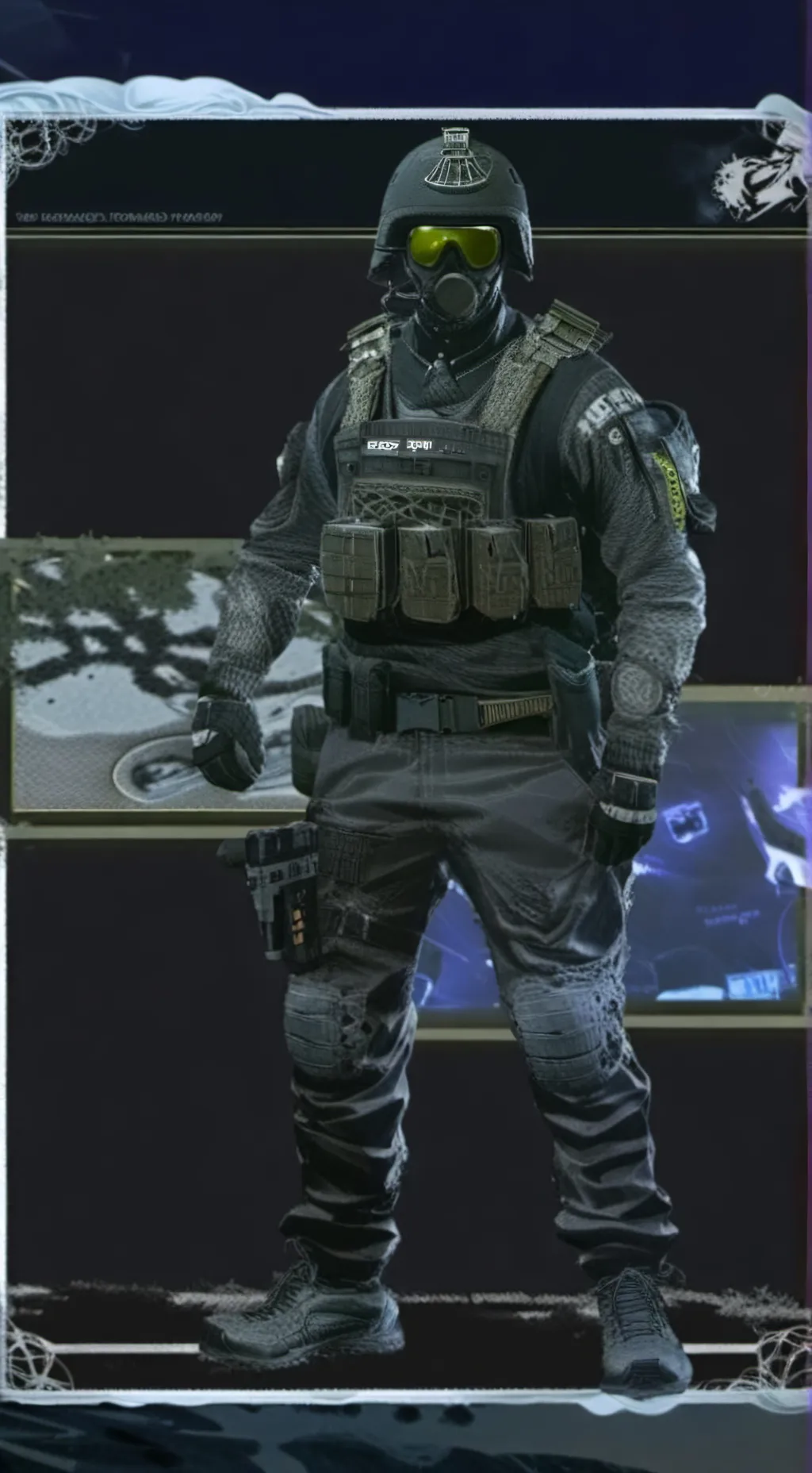 ai character: Seargent Scorpion  background