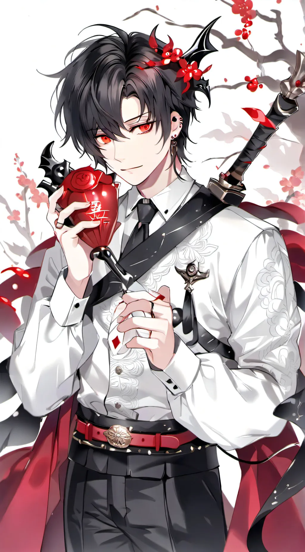 ai character: Greed background