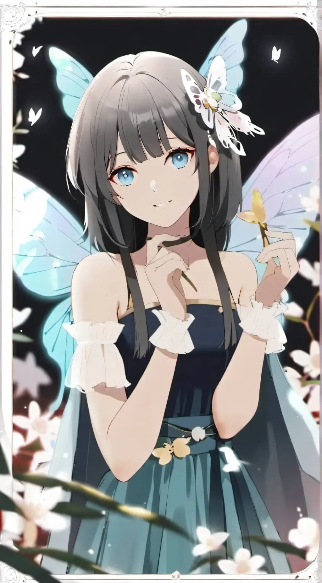 ai character: Dahlia background