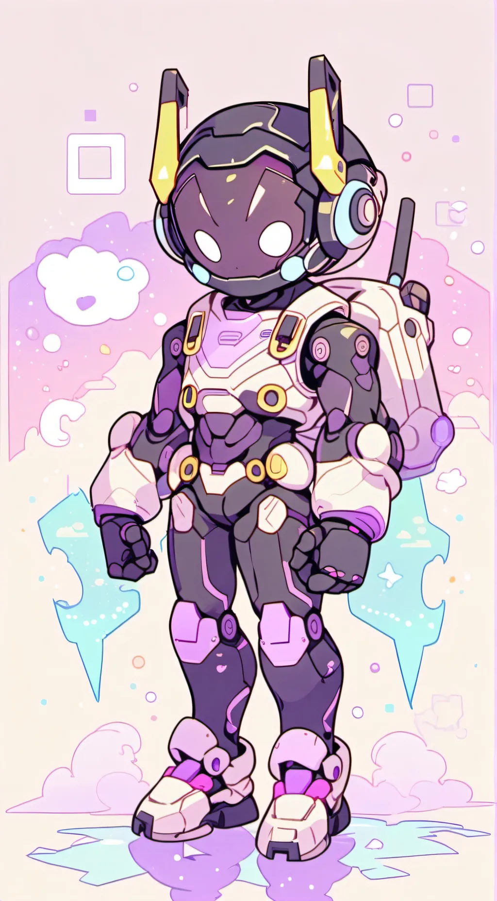 ai character: Zero background